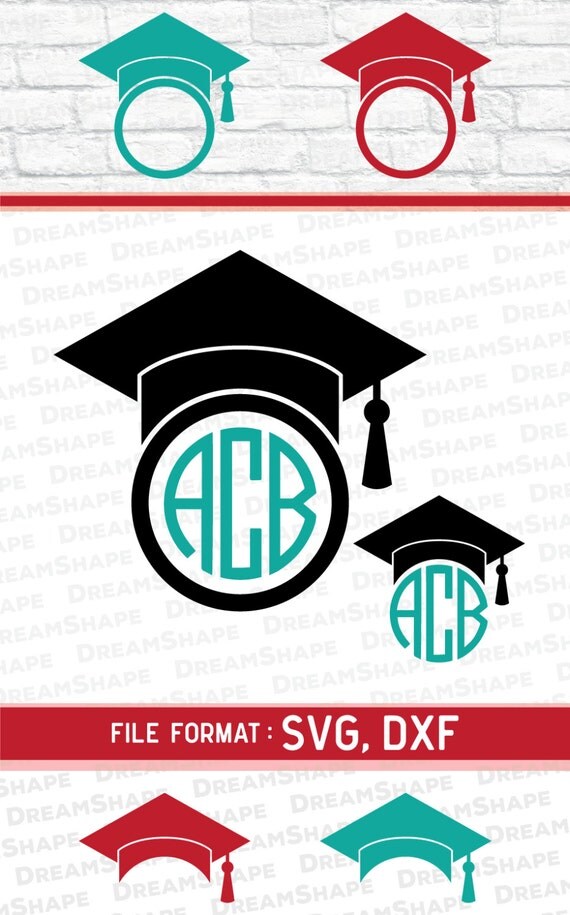 Download SVG Graduation Cut Files Vinyl Cutters Monogram Cricut