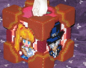 Sailor Moon Tuxedo Mask perler tissue box