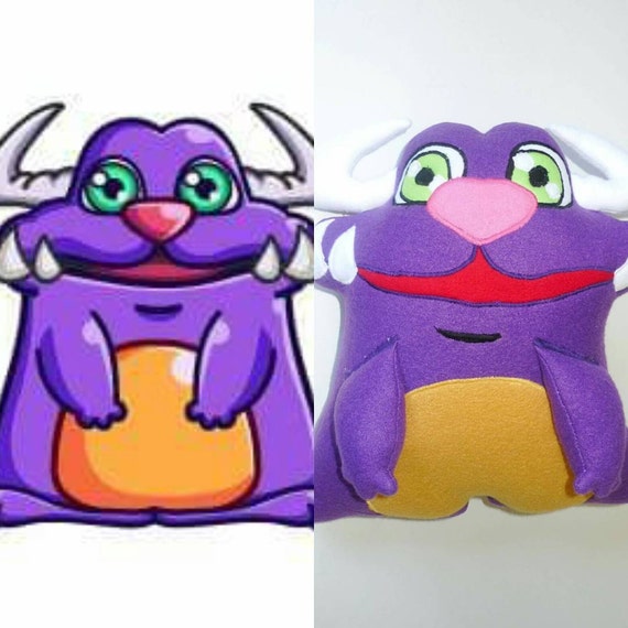 custom plush etsy