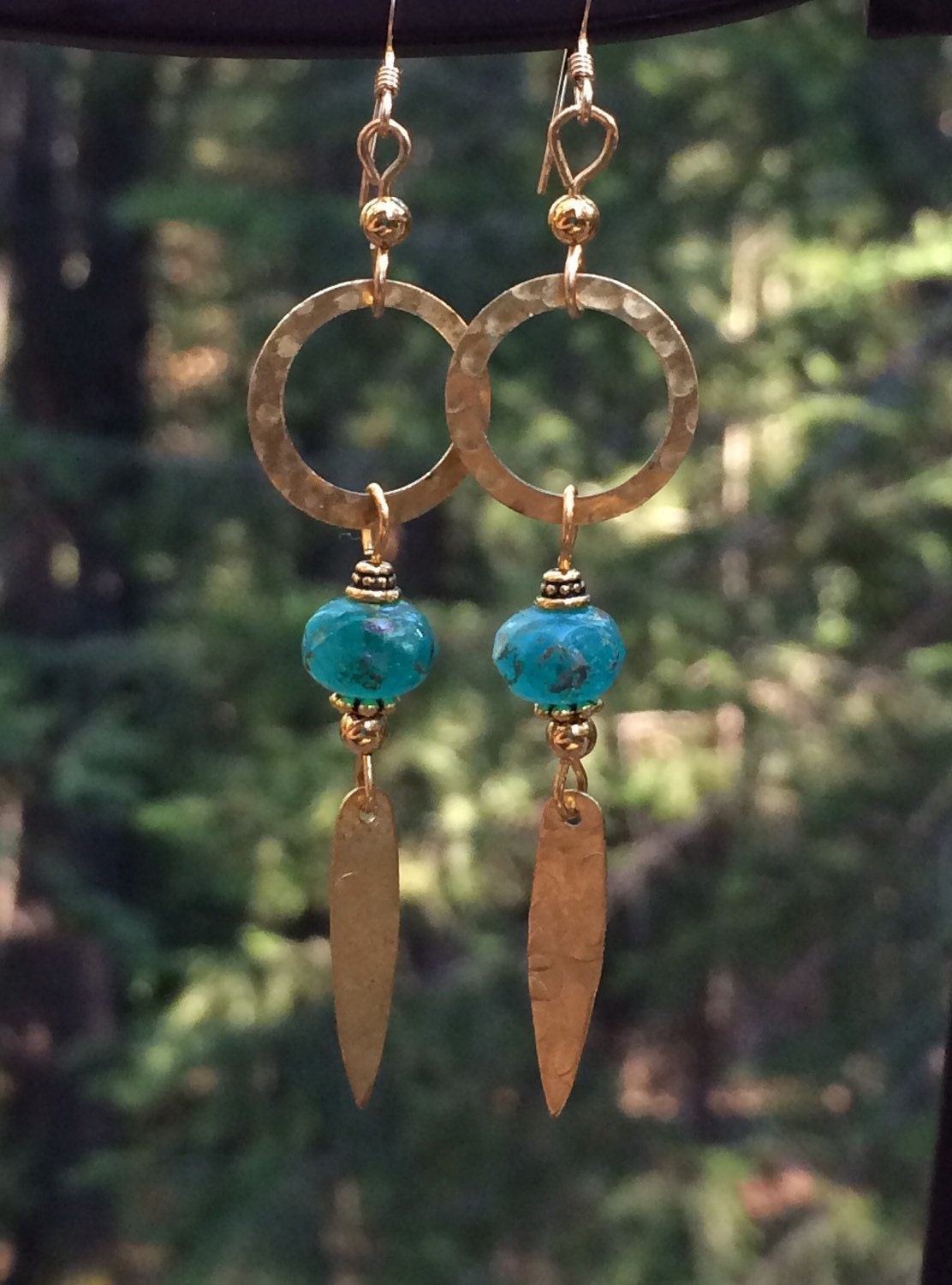 Dangle earrings lightweight earrings by ShellyMariposaDesign