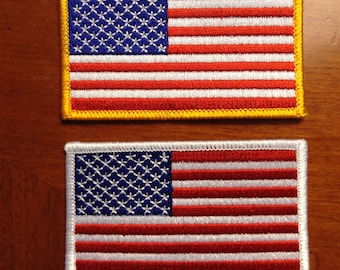 American Flag Patches 2"x3.5"