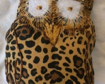 spotted owl stuffed animal