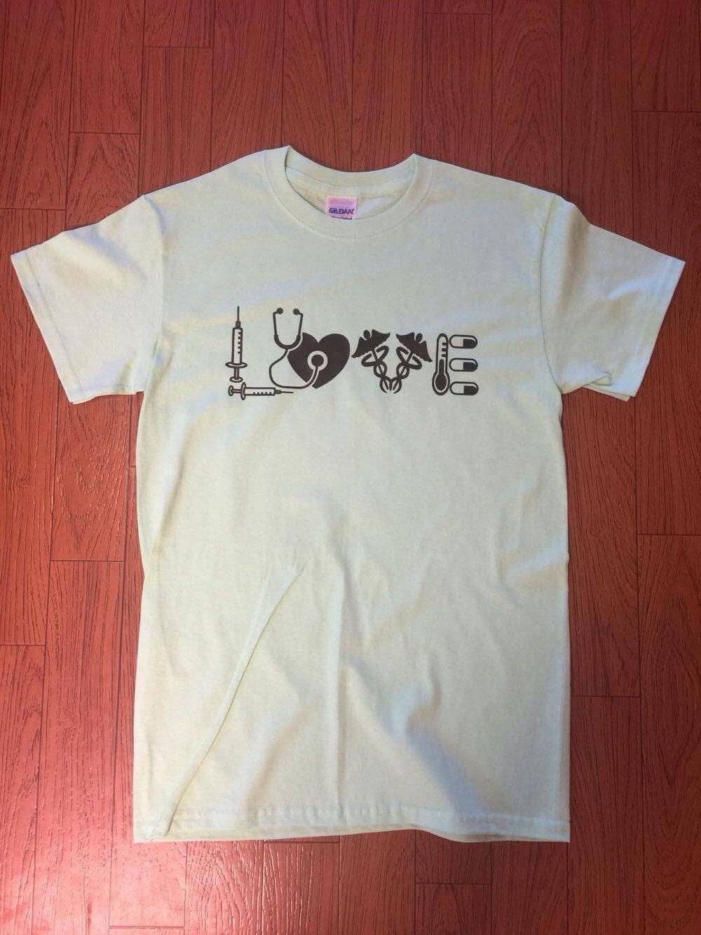 Nursing Love Shirt. Nurse Shirt. Medical Love Shirt. Medical