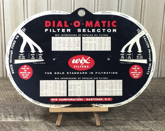 Wix Double Sided Dial-O-Matic Filter Selector