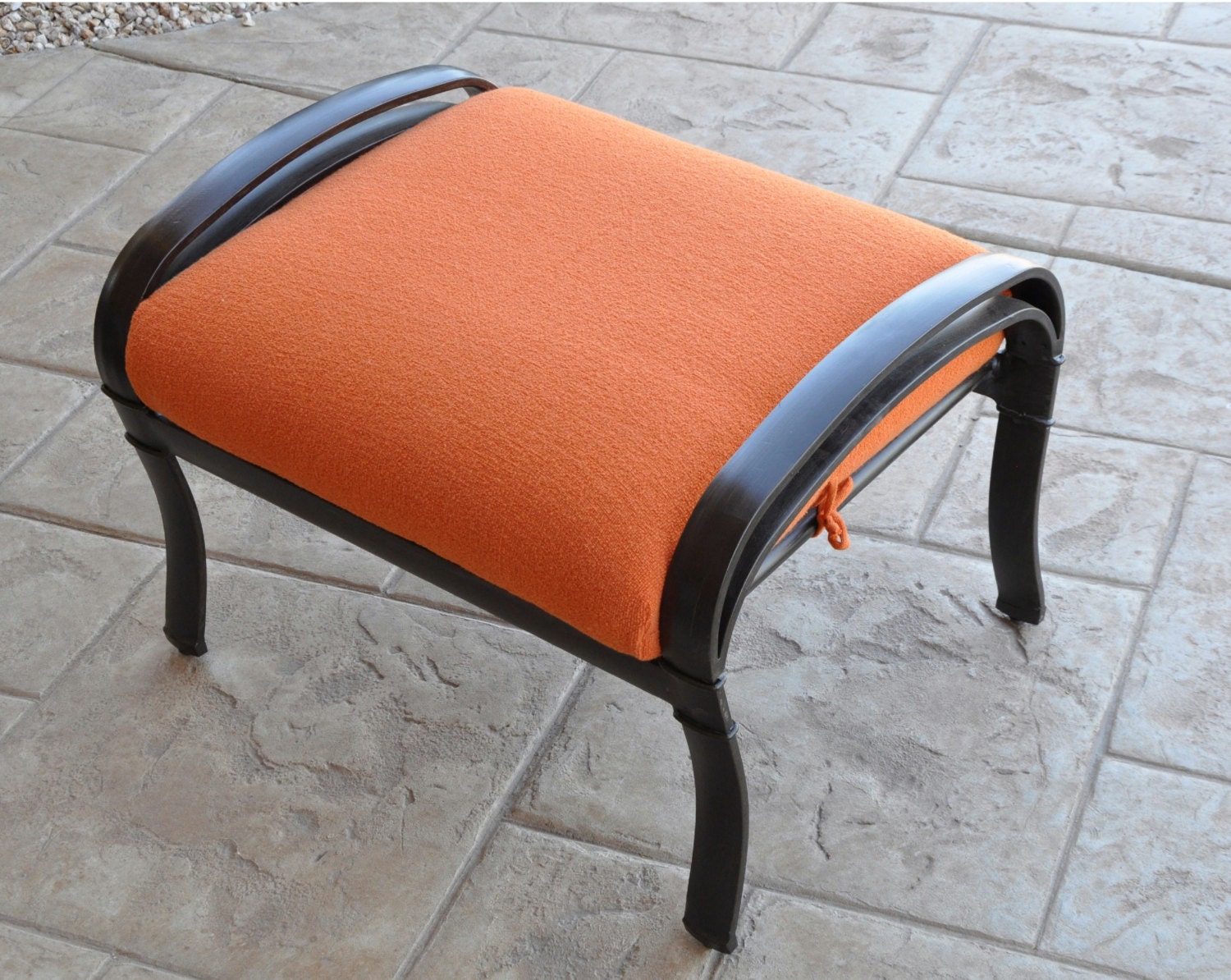 Outdoor Patio Slipcovers for Single Seat Bottom or Ottoman in