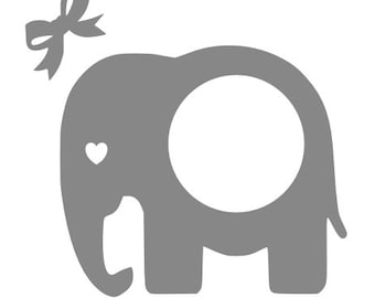 Free Free 176 Baby Elephant With Bow Svg SVG PNG EPS DXF File