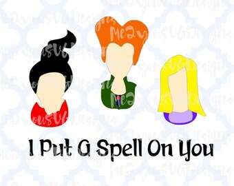 Hocus Pocus SVG,EPS,PNG,Studio