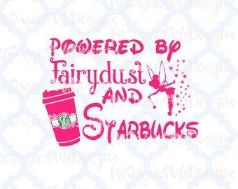 Fairydust and Starbucks SVG,EPS,PNG,Studio