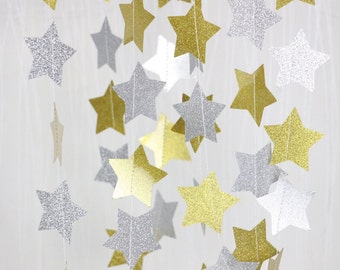 Gold star backdrop | Etsy