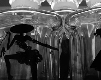 The little black dresses... Guerlain...