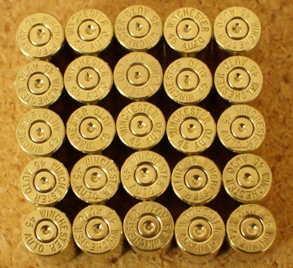 45 ACP Once Fired Brass Matching Winchester Head-Stamps 250