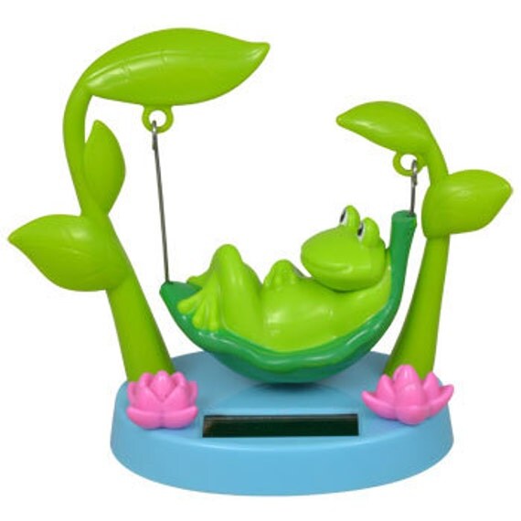 SolarPowered Animated Dancing Toys Swinging by GreatFindBazar