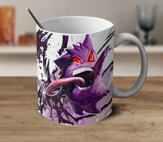 Gengar Mugpokemon Mug Pokemon Coffee Mug Pokemon Anime