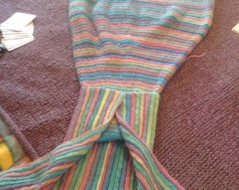Mermaid Tail Blanket Pattern