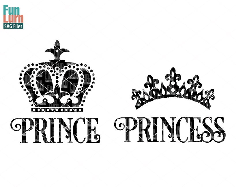 Download Prince Princess SVG Prince SVG Princess SVG Princess