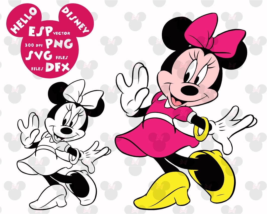 Download Disney Svg Minnie Mouse Clipart Disney Cut files Mouse Die