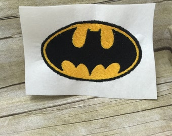 Batman Logo Embroidery Design, Batman Embroidery Design