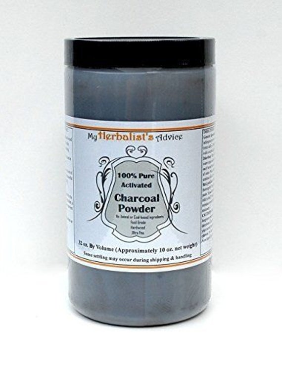 Activated Charcoal Powder 10 Oz Pure Food Grade Ultra Fine   Etsy