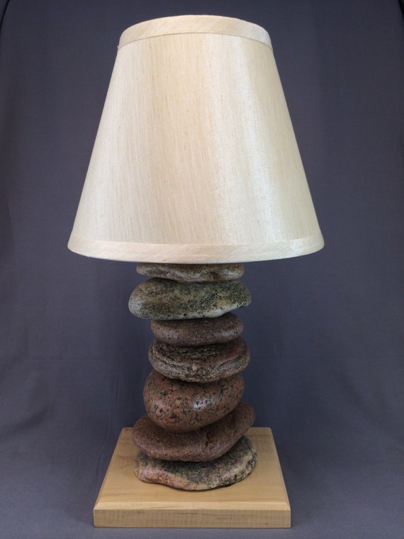 Download Lake Superior Beach Stone Accent Lamp