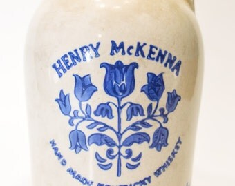Henry Mckenna Pottery Whiskey Jug (4/5 Quart)