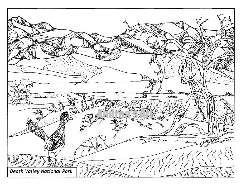 zion national park coloring pages - photo #16