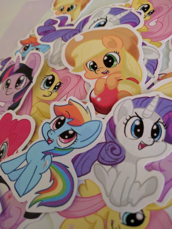 My Little Pony Stickers Set Of 6