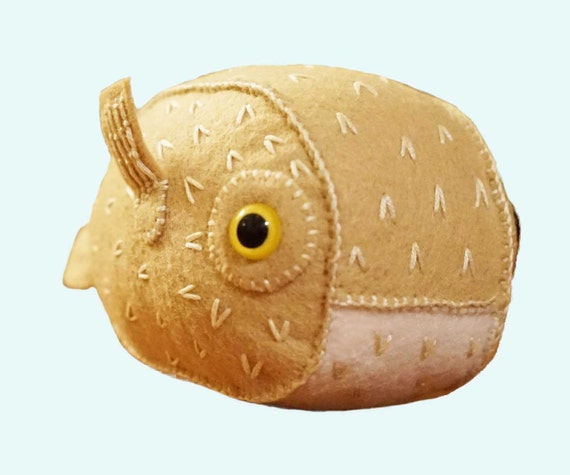 stuffed puffer fish