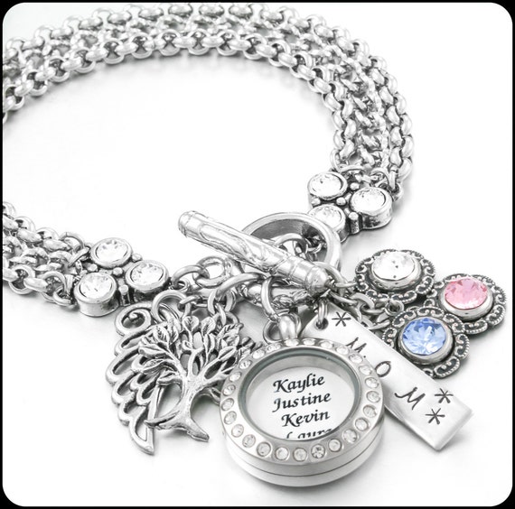 Personalized Mom Gift, Mother Birthday Gift, Mom Birthday Bracelet