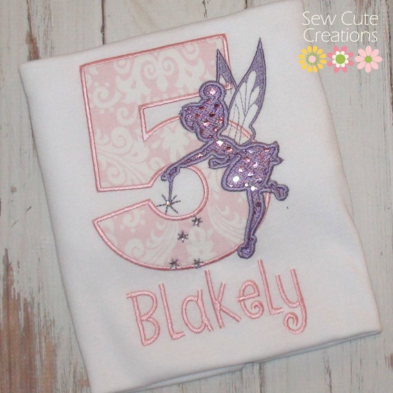 tinkerbell birthday shirts