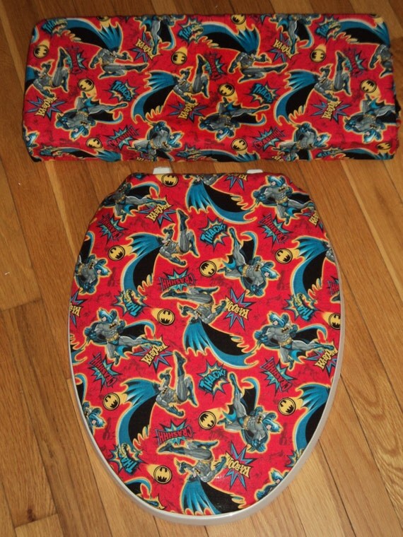 BATMAN Toilet Seat Cover Set