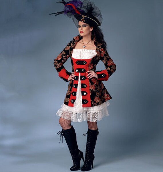 Sewing PatternButterick 6114Pirate Lace Jacket Corset