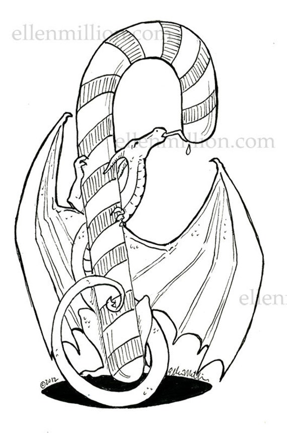 Get Christmas Dragon Coloring Pages Printable Pictures COLORIST