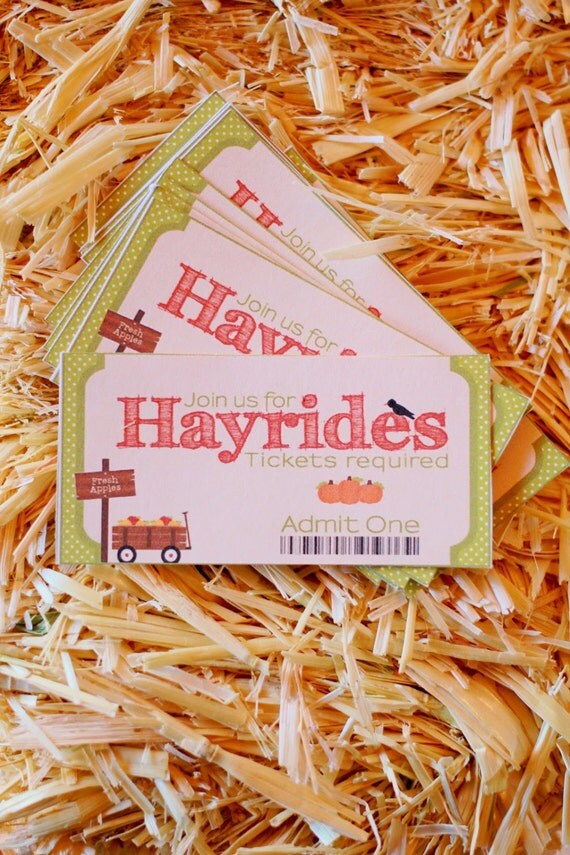 Hayride Tickets - Instant Download - NOT EDITABLE Il_570xn