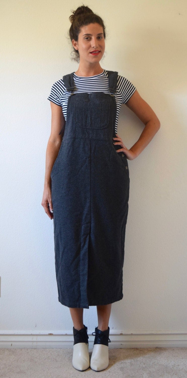 80s overall dress