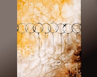 Abstract Canvas Art Painting Canvas 24x36 Original Contemporary Wall Art Paintings by Destiny Womack - dWo - Balance