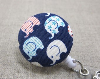 Little Ellies Badge Reel | Badge Holder, Retractable Badge Holder, Nurse Badge Reel, ID Badge Holder, Badge Clip, Cute Badge Reel