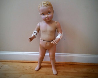 Vintage Child Mannequin Korrect-Way Products