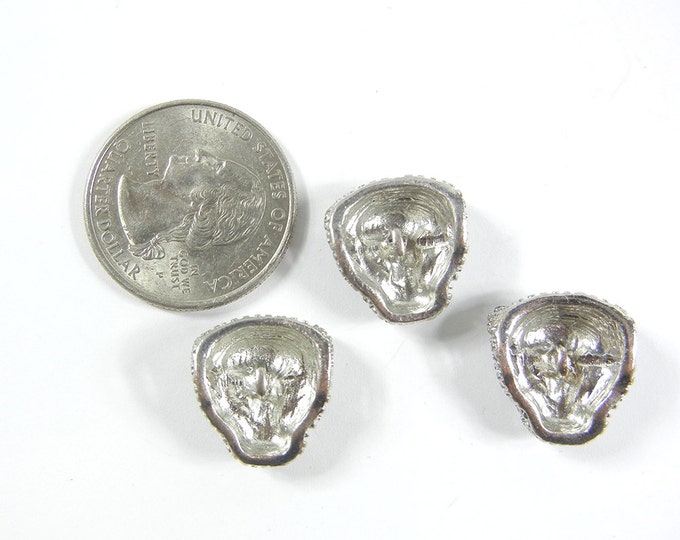Set of 3 Small Leopard Charms