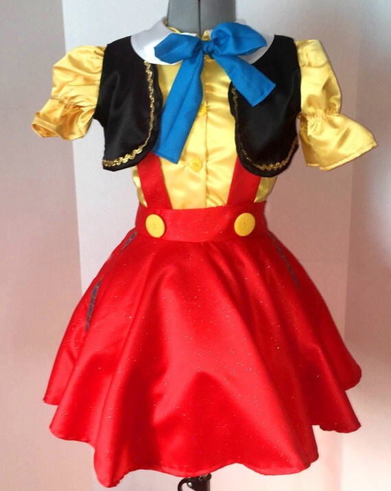 Girly Pinocchio Costume Pinocchio Costume Il_570xn