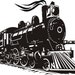 Locomotive Steam Engine Train Vinyl Wall Decal by mojographics