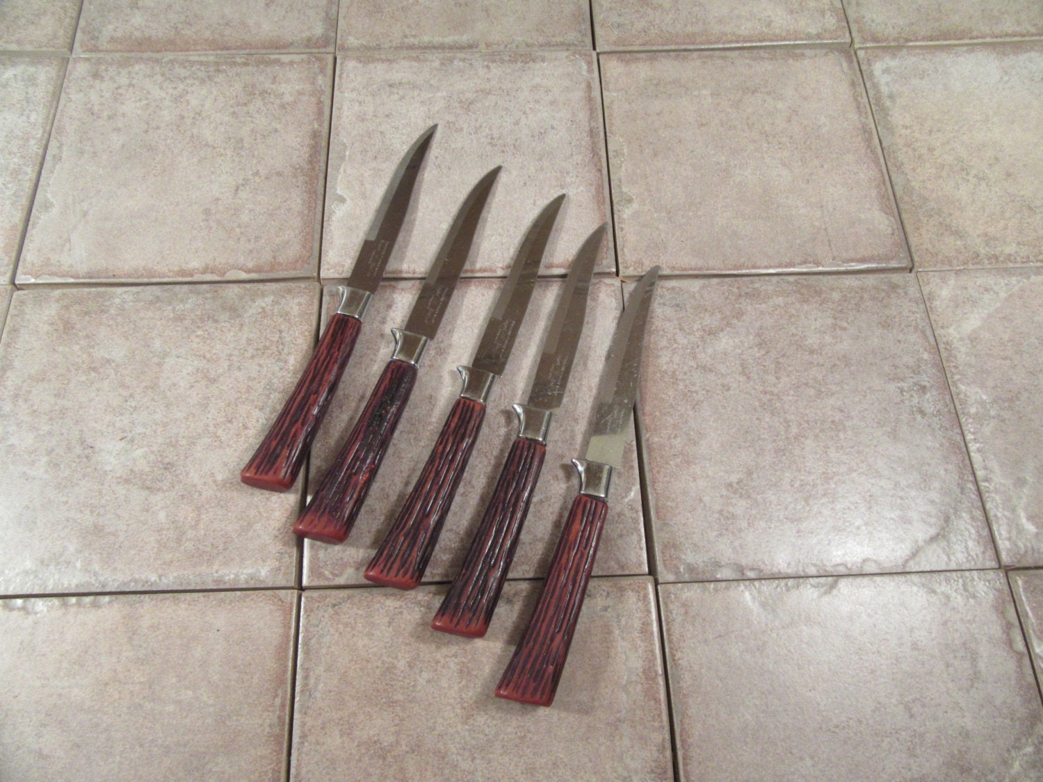 5 Regent Sheffield England steak knives by HeathersCollectibles