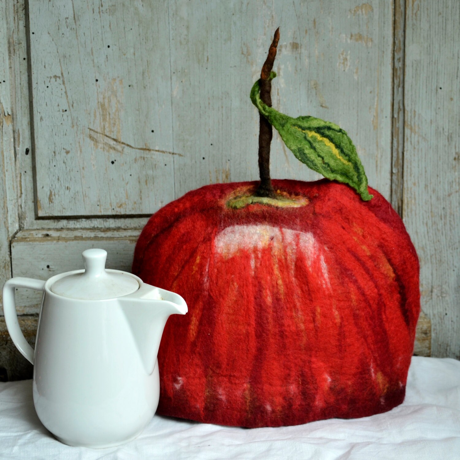 Felt Tea cozy Handmade Felted cozy teapot cosy Wool teapot