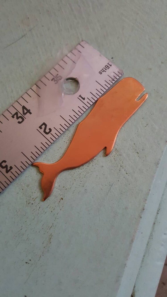 The Ocean calls me Whale keychain copper whale keychain