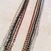 25 Metal Necklace Oval Chain 24" in Silver, Antique Copper, Black, Antique Silver and Antique Bronze