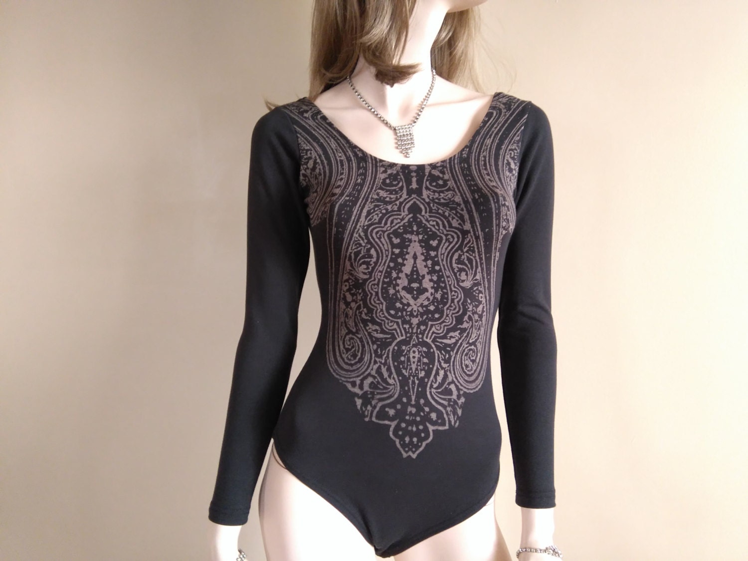 LOW BACK BODYSUIT with snap crotch size medium by RadAttack