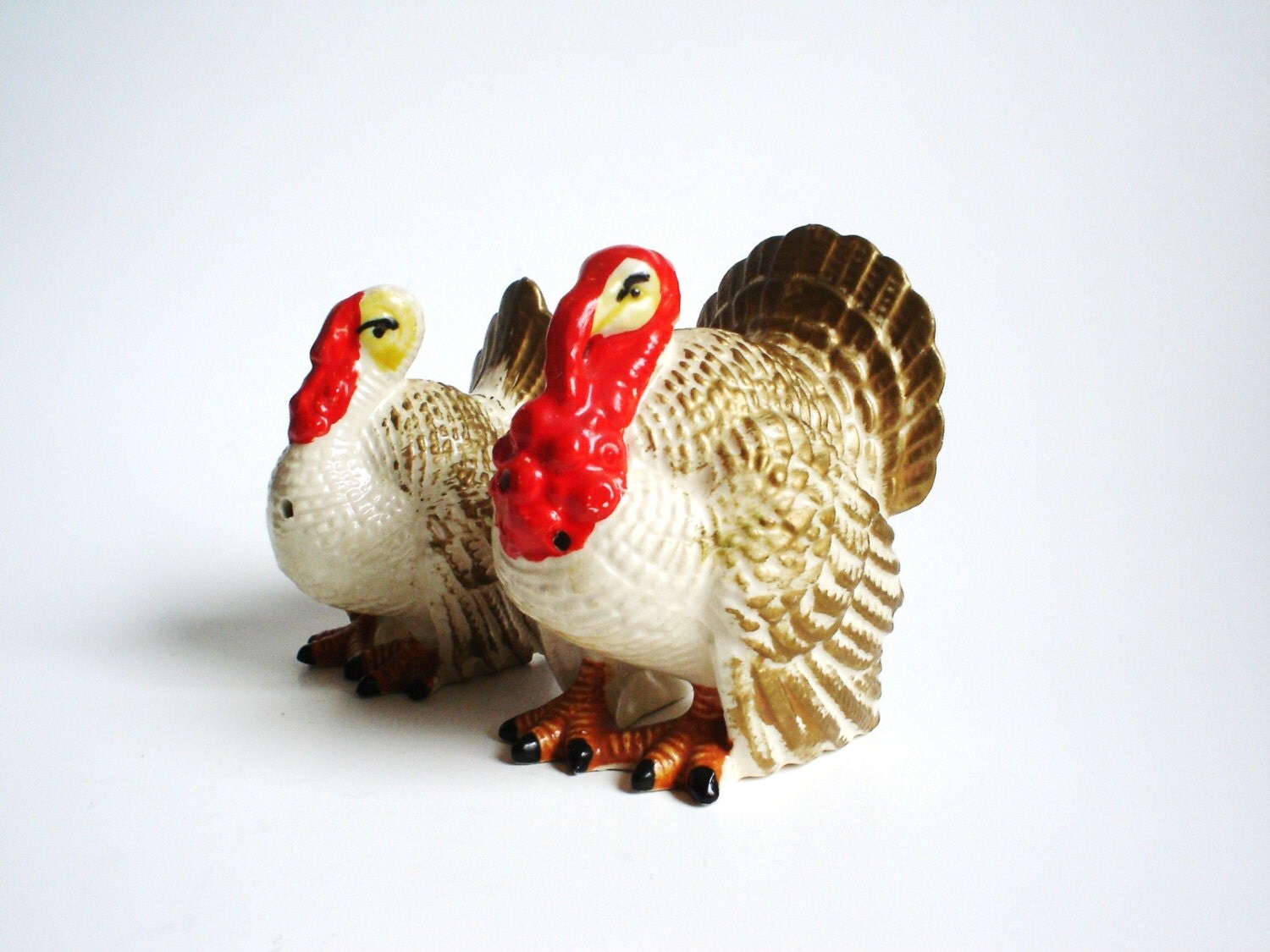 Vintage Turkey Salt and Pepper Shakers Japan MWT With Tag Label