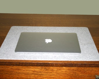 Extra Large Laptop Desk Pad Desktop Mat Computer Accessories 5mm Thick Merino Wool Felt Cover Blotter Lap Top Cubicle Office Decor deskie