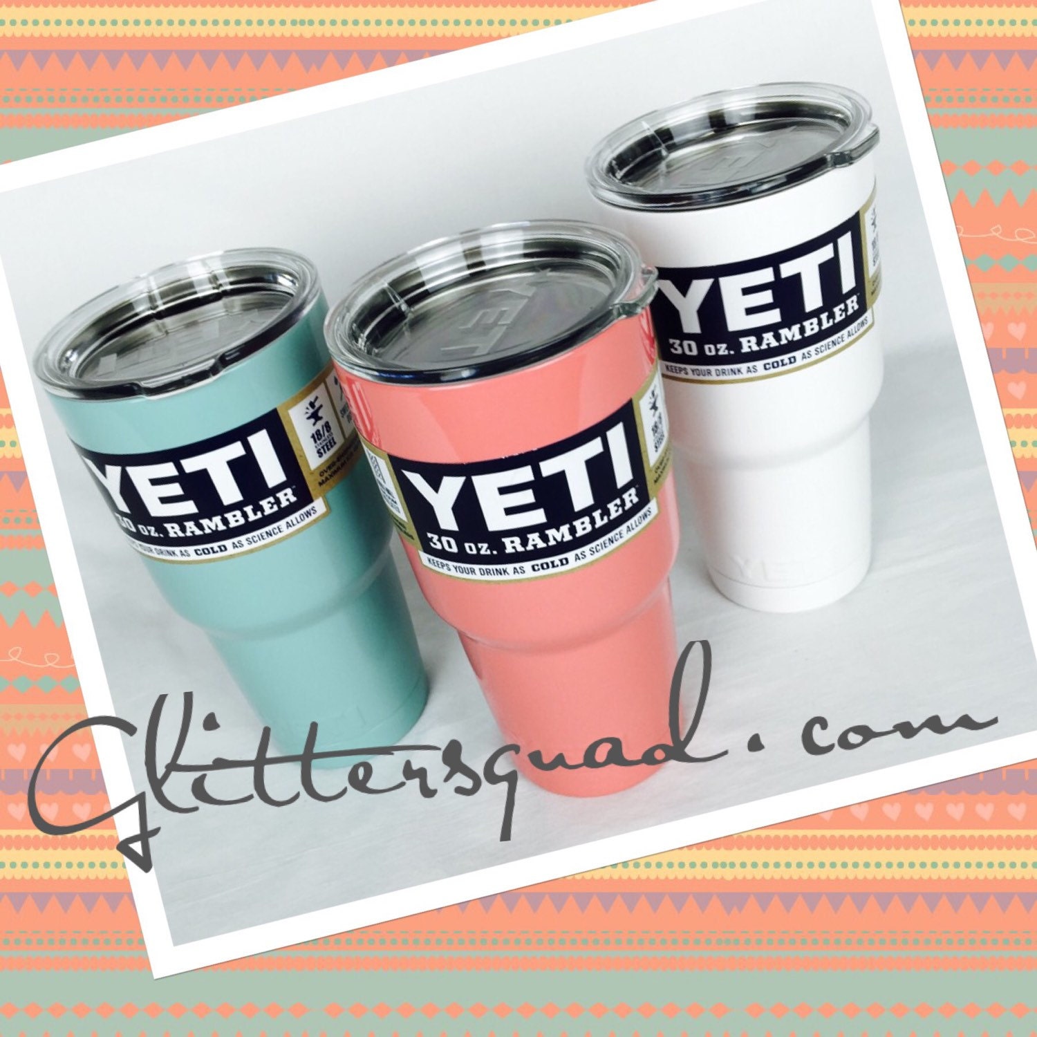 Colored Yeti Authentic 30oz Yeti Rambler By Theglittersquad Coloring Wallpapers Download Free Images Wallpaper [coloring876.blogspot.com]