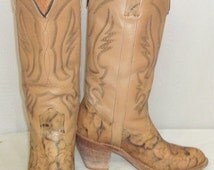 Bottes De Cowboy Capezio Cuir Marron Taille 6.5 Femme - Occasion