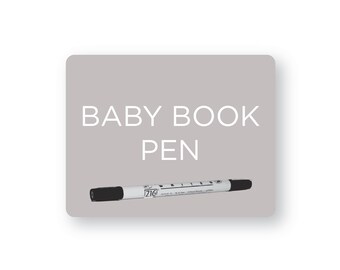 The Perfect Pen for Your Baby Memory Book